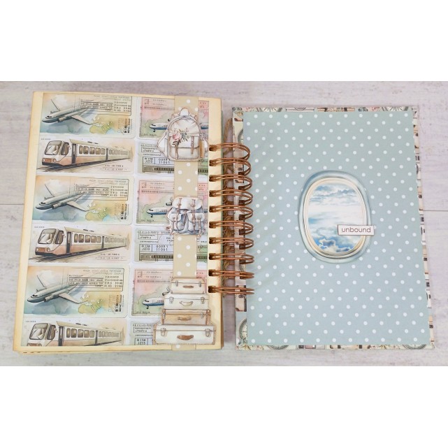 ÁLBUM SCRAP - "BUEN VIAJE"