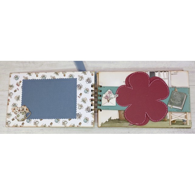 ÁLBUM SCRAP - "MI JARDIN"