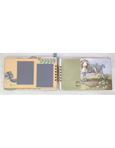 ÁLBUM SCRAP - "MI JARDIN"