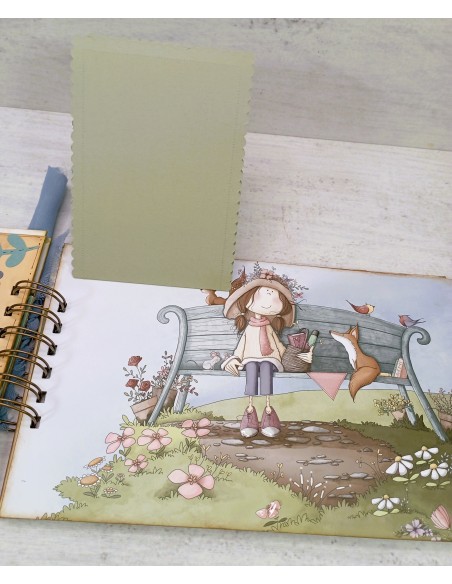 ÁLBUM SCRAP - "MI JARDIN"