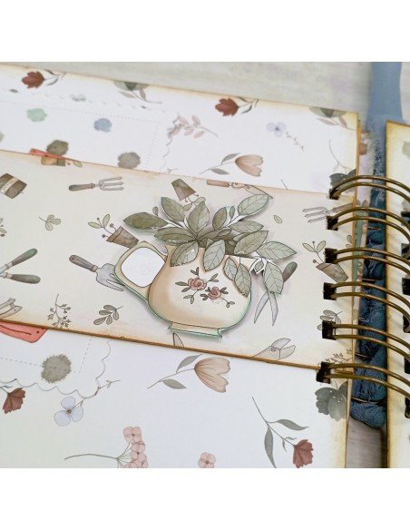 ÁLBUM SCRAP - "MI JARDIN"