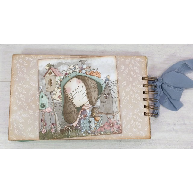 ÁLBUM SCRAP - "MI JARDIN"