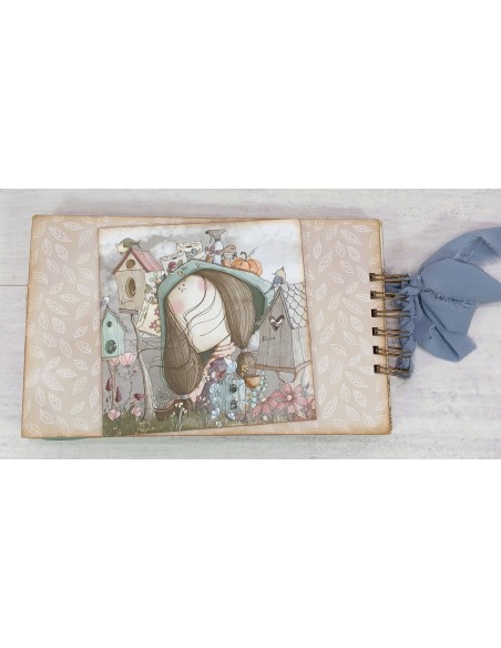 ÁLBUM SCRAP - "MI JARDIN"