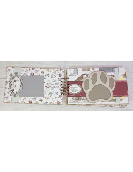 ÁLBUM SCRAP - "PELITOS EN EL SOFÁ"