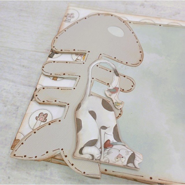 ÁLBUM SCRAP - "PELITOS EN EL SOFÁ"