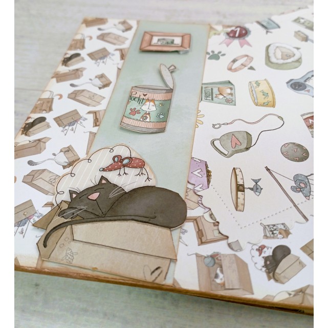 ÁLBUM SCRAP - "PELITOS EN EL SOFÁ"