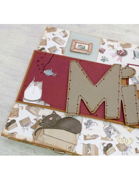 ÁLBUM SCRAP - "PELITOS EN EL SOFÁ"