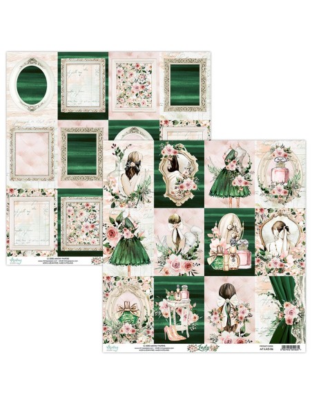 COLECCION COMPLETA "LADY" 12"x12"