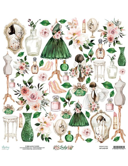 COLECCIÓN "LADY" 12"x12"