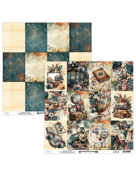 COLECCION COMPLETA "TRAVELER" 12"x12"