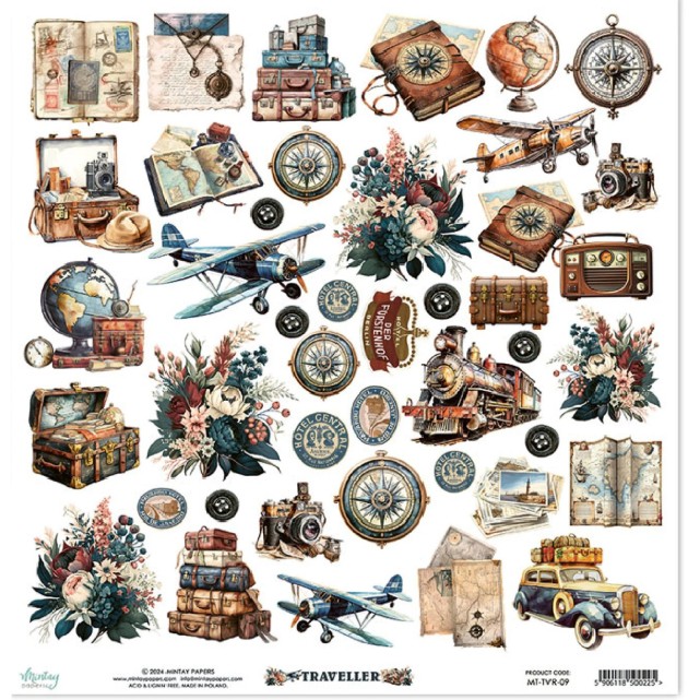 COLECCION COMPLETA "TRAVELER" 12"x12"