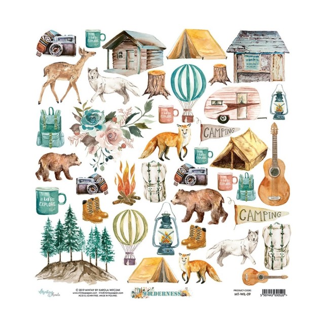 COLECCION COMPLETA "WILDERNESS" 12"x12"