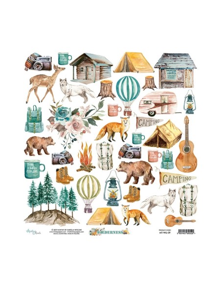 COLECCION COMPLETA "WILDERNESS" 12"x12"