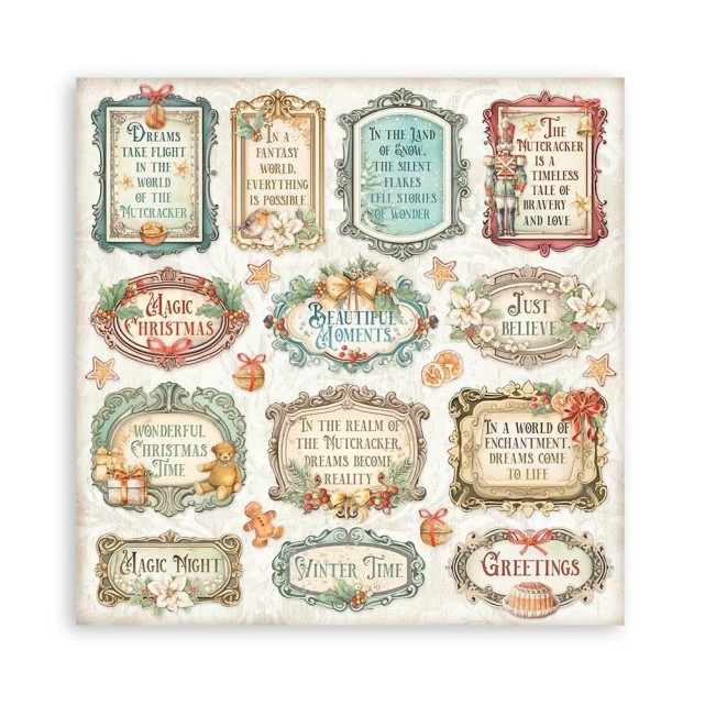 COLECCIÓN "THE NUTCRACKER" 12"x12"