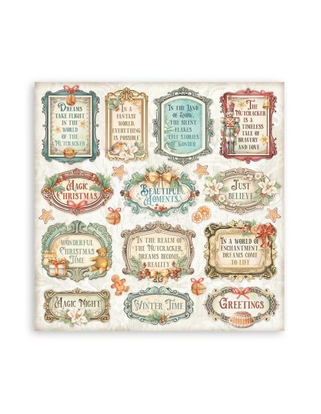 COLECCIÓN "THE NUTCRACKER" 12"x12"