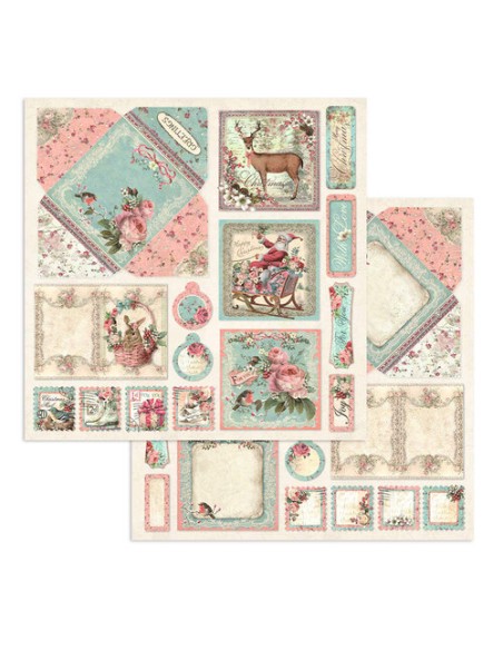 COLECCIÓN "PINK CHRISTMAS" 12"x12"