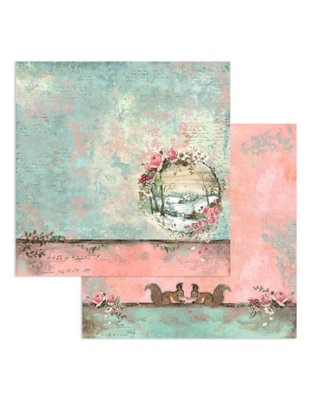 COLECCIÓN "PINK CHRISTMAS" 12"x12"