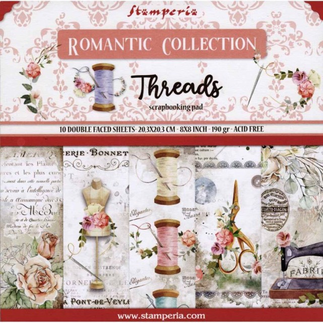 COLECCIÓN "THREADS" 12"x12"