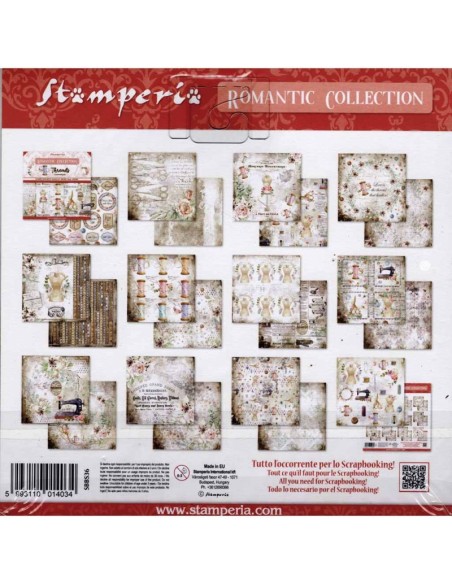 COLECCIÓN "THREADS" 12"x12"