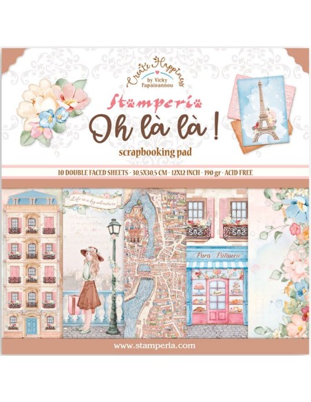 COLECCIÓN "OH LÁ LÁ" 12"x12"