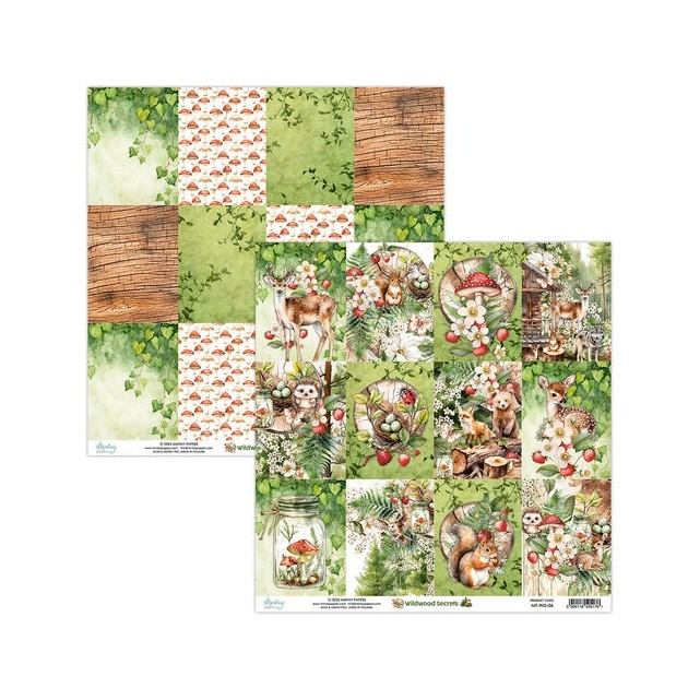 COLECCIÓN "WILDWOOD SECRETS" 12"x12"