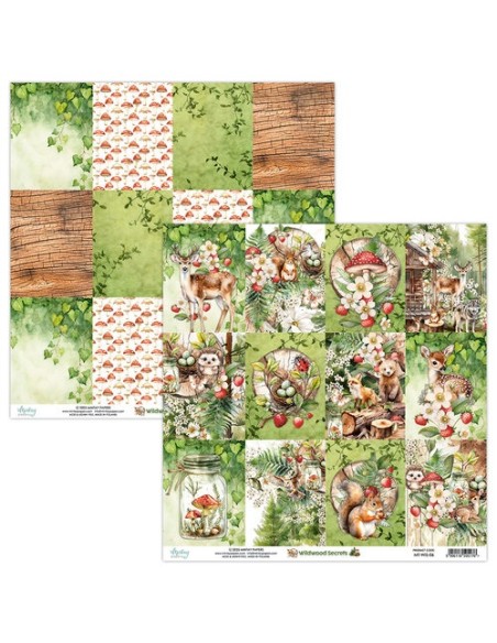 COLECCIÓN "WILDWOOD SECRETS" 12"x12"