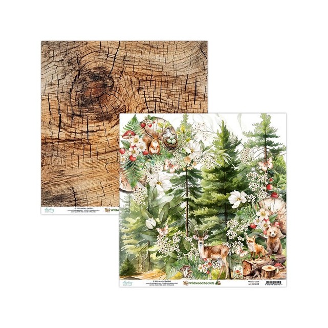 COLECCIÓN "WILDWOOD SECRETS" 12"x12"