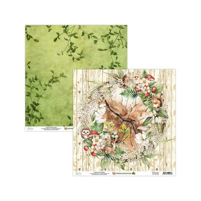 COLECCIÓN "WILDWOOD SECRETS" 12"x12"