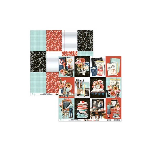 COLECCIÓN "SCHOOL DAYS" 12"x12"