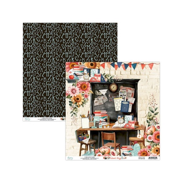 COLECCIÓN "SCHOOL DAYS" 12"x12"