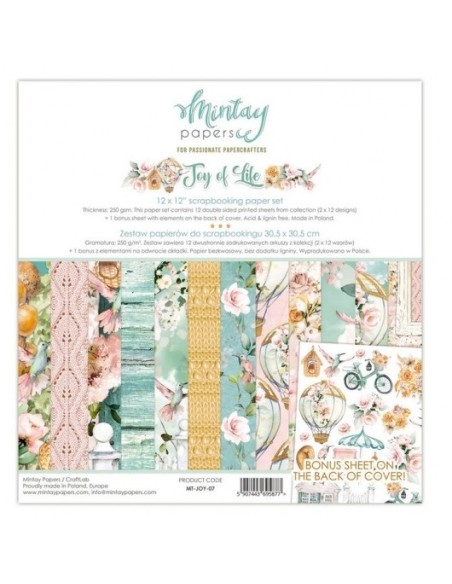 COLECCIÓN "JOY OF LIFE" 12"x12"