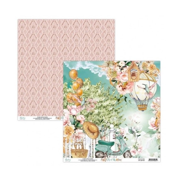 COLECCIÓN "JOY OF LIFE" 12"x12"