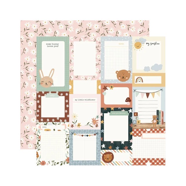 PAPEL "JOURNAL ELEMENTS" BOHO BABY...