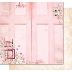 Papel Princess Garden - Pink door