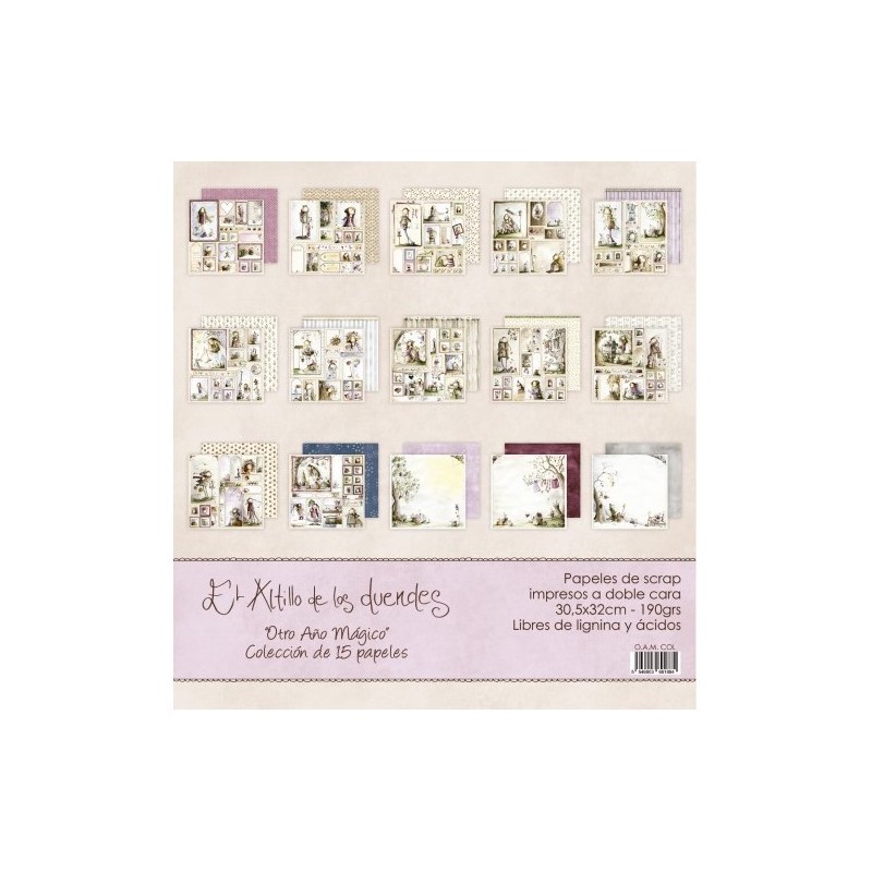 COLECCIÓN "OTRO AÑO MÁGICO" 12"x12"